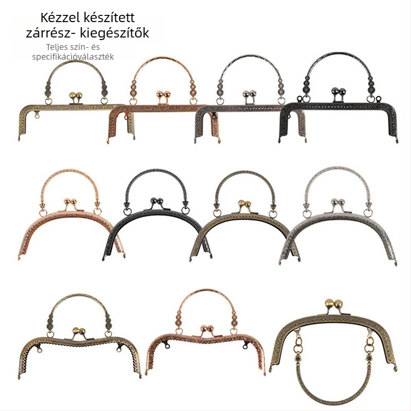 Yl zinkötvözet táska hardver – geometriai mintázat, földrengésálló, poggyász kiegészítő