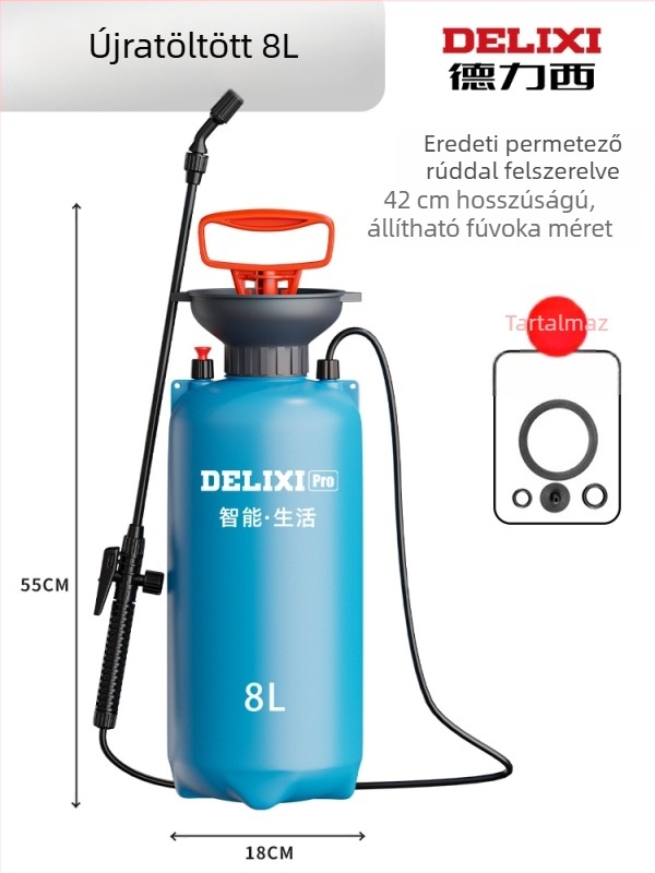 Sprayer készlet, műanyag, háromrészes, termékkód Dlx-pqw5