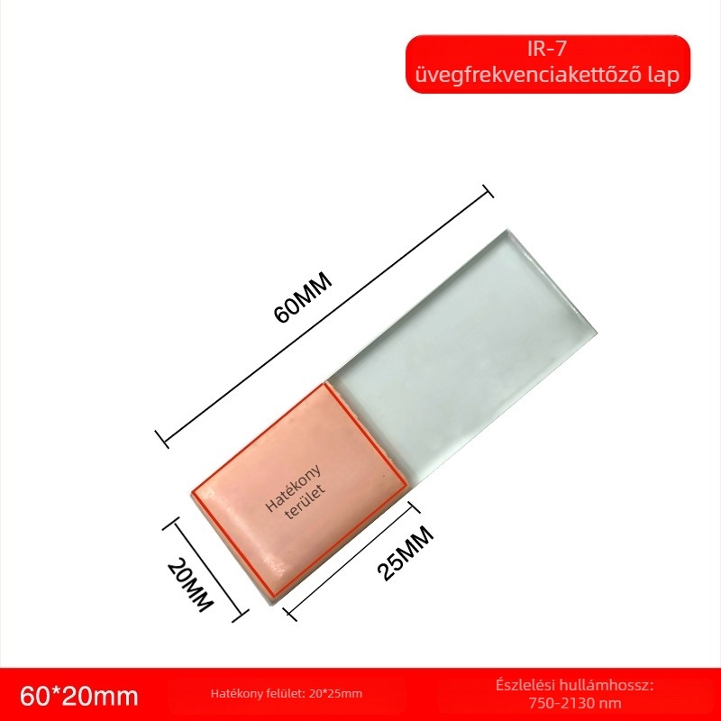 Infravörös lézer frekvenciadobó lap detektálókártya, 1550 nm-es detektálás, fénymodulátor, konverzió és pozícionálás, kijelzőkártya 1064/10600