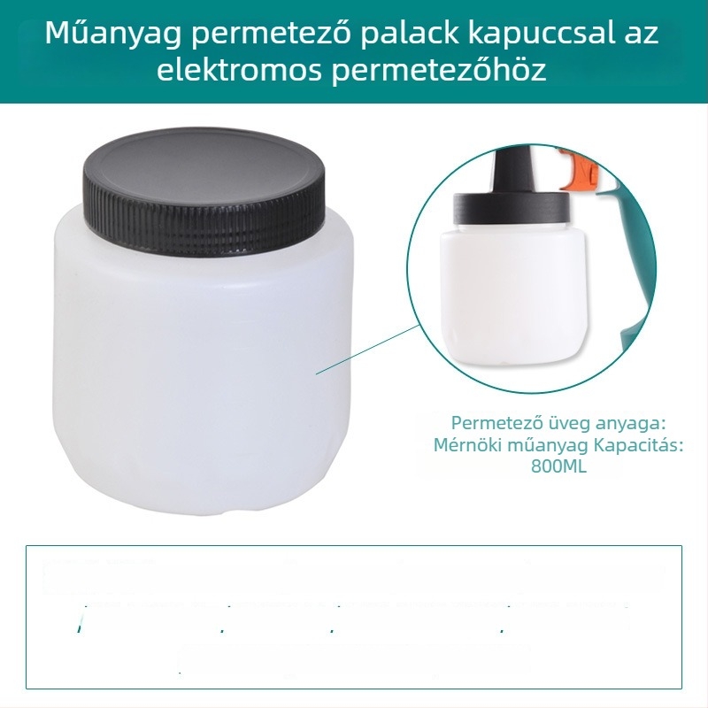 Elektronikus permetezőpisztoly kiegészítő készlet, rozsdamentes acél öntöző kanna