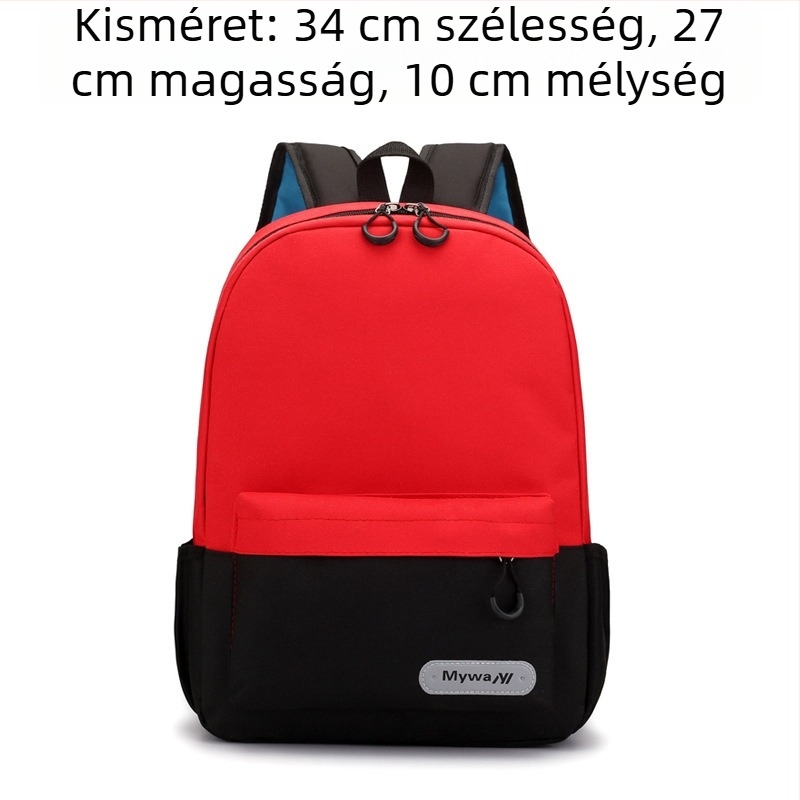 Gyermekek iskolai hátizsák logónyomtatással, óvodába és általános iskolába