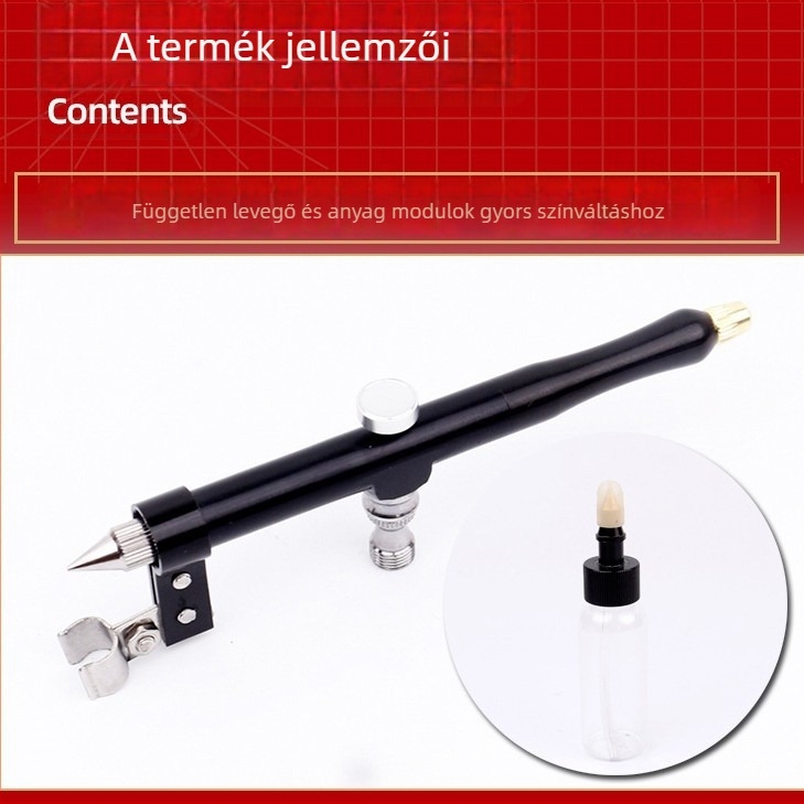 Jia Ye mosásmentes airbrush tollkészlet modellekhez — sorozat Wash-free pen, permetezési szélesség 100