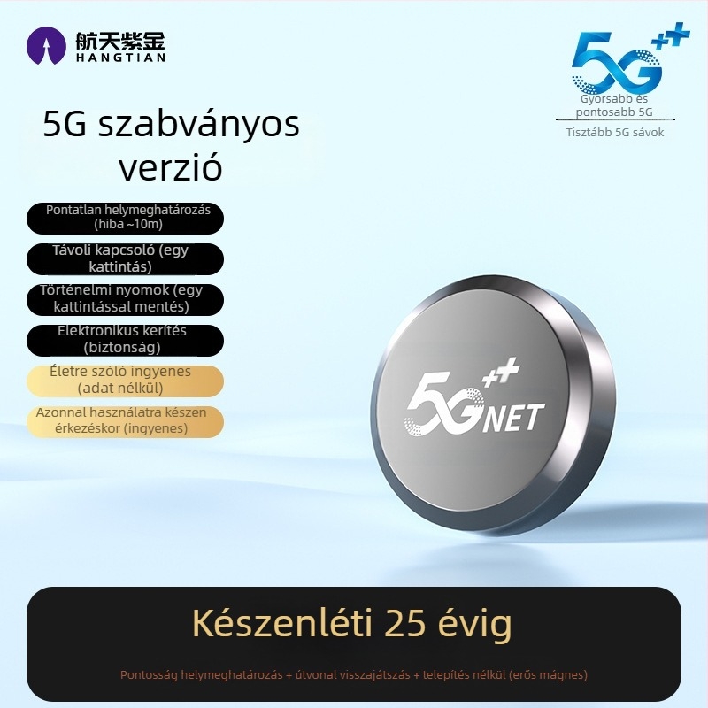 GPS járműkövető anti-lopás funkcióval, 1 m pozicionálási pontosság, modell F35d, Li-Polimer akkumulátor