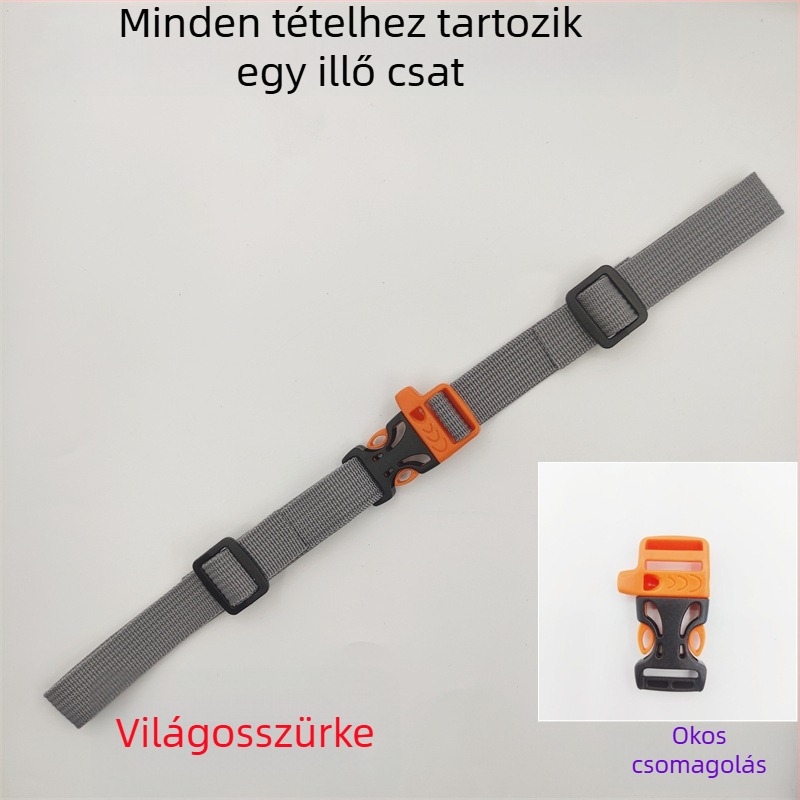 Gyermek hátizsák vállszíj csatja, csúszásmentes, poliészter, modell 001