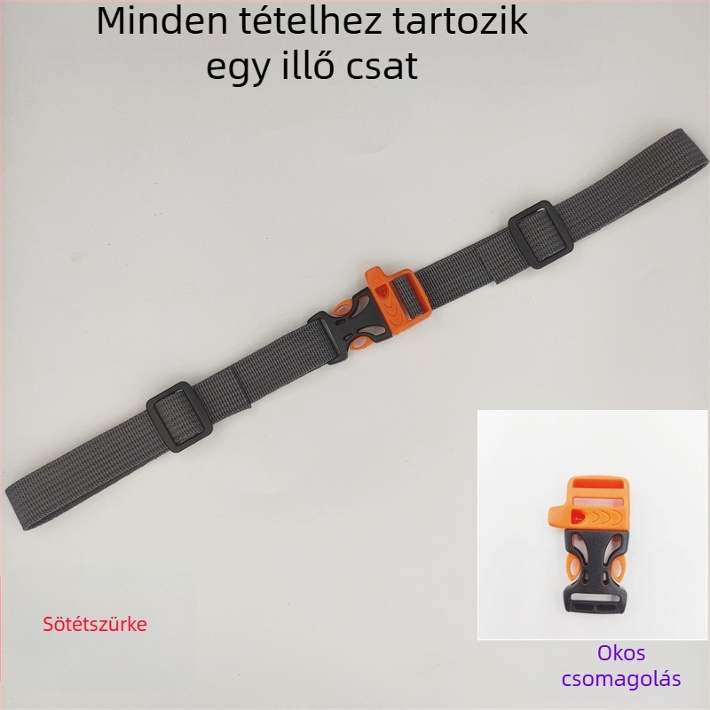 Gyermek hátizsák vállszíj csatja, csúszásmentes, poliészter, modell 001