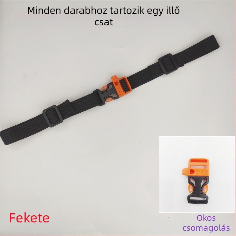 Gyermek hátizsák vállszíj csatja, csúszásmentes, poliészter, modell 001