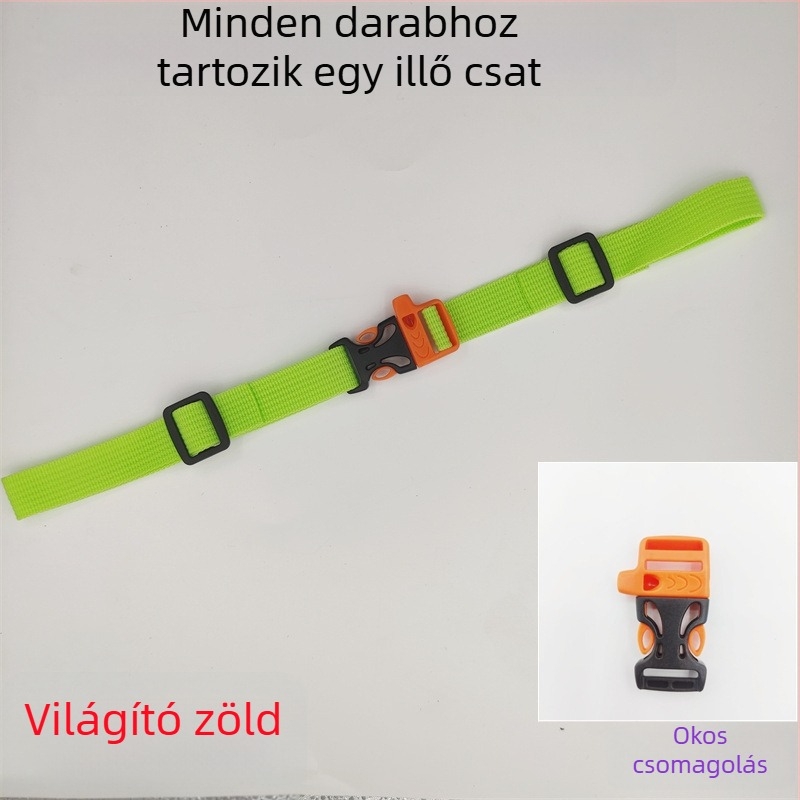 Gyermek hátizsák vállszíj csatja, csúszásmentes, poliészter, modell 001