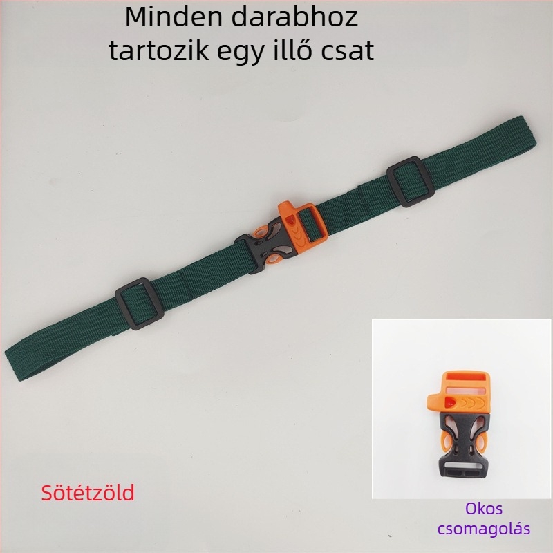 Gyermek hátizsák vállszíj csatja, csúszásmentes, poliészter, modell 001