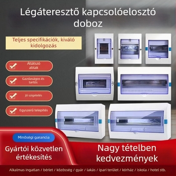 PZ30 műanyag áramkör-elosztó doboz, vízálló, háztartási használatra, felület- vagy rejtett szereléshez, szivárgás elleni védelem