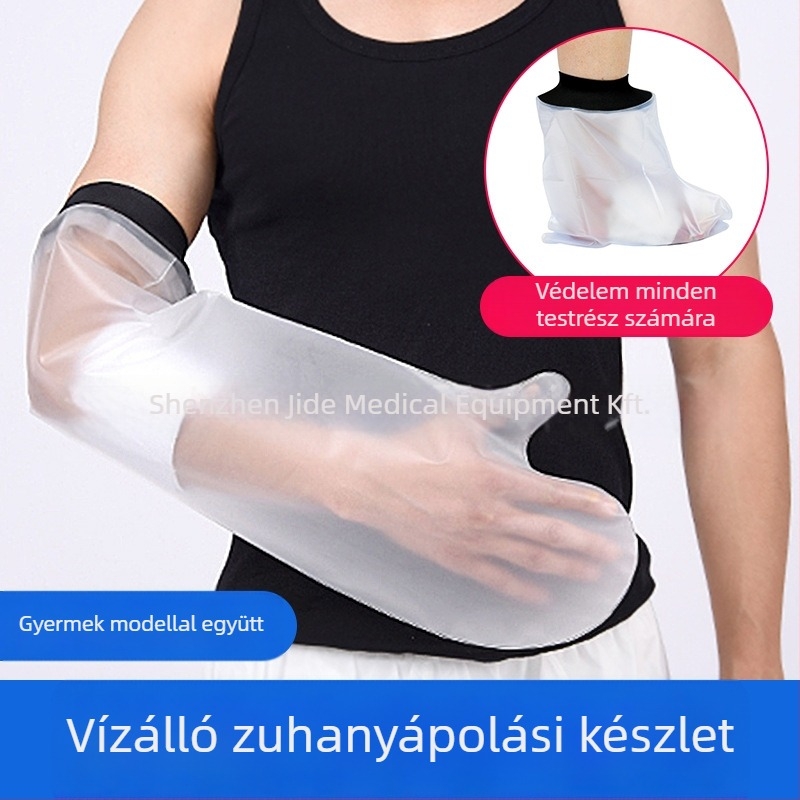 Vízálló fürdőfedő gipszhez – Neopren + PVC, Kangyubao, Súly 100, Törések és sebek esetén, Műtét utáni használat