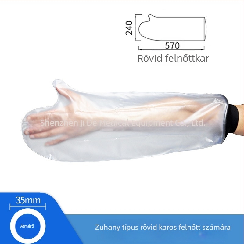 Vízálló fürdőfedő gipszhez – Neopren + PVC, Kangyubao, Súly 100, Törések és sebek esetén, Műtét utáni használat