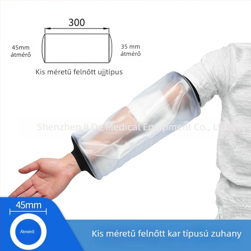Vízálló fürdőfedő gipszhez – Neopren + PVC, Kangyubao, Súly 100, Törések és sebek esetén, Műtét utáni használat