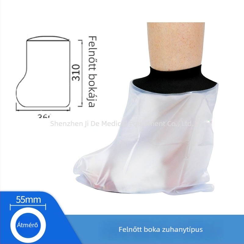 Vízálló fürdőfedő gipszhez – Neopren + PVC, Kangyubao, Súly 100, Törések és sebek esetén, Műtét utáni használat