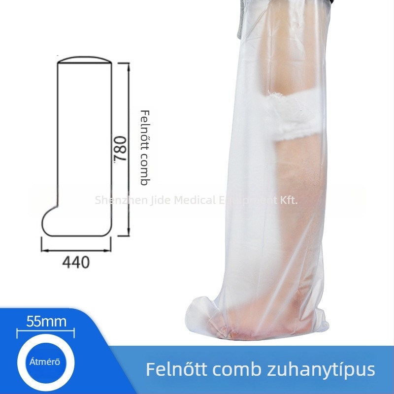 Vízálló fürdőfedő gipszhez – Neopren + PVC, Kangyubao, Súly 100, Törések és sebek esetén, Műtét utáni használat