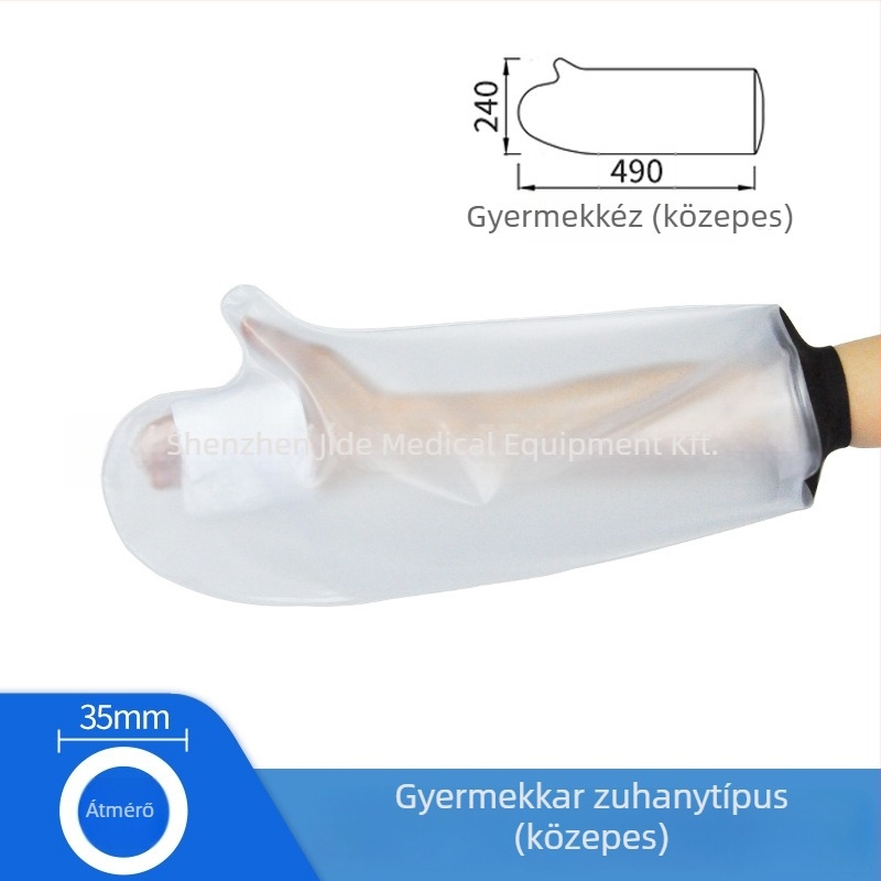 Vízálló fürdőfedő gipszhez – Neopren + PVC, Kangyubao, Súly 100, Törések és sebek esetén, Műtét utáni használat