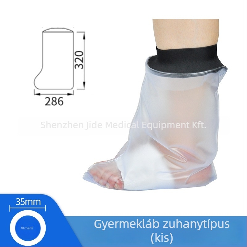Vízálló fürdőfedő gipszhez – Neopren + PVC, Kangyubao, Súly 100, Törések és sebek esetén, Műtét utáni használat