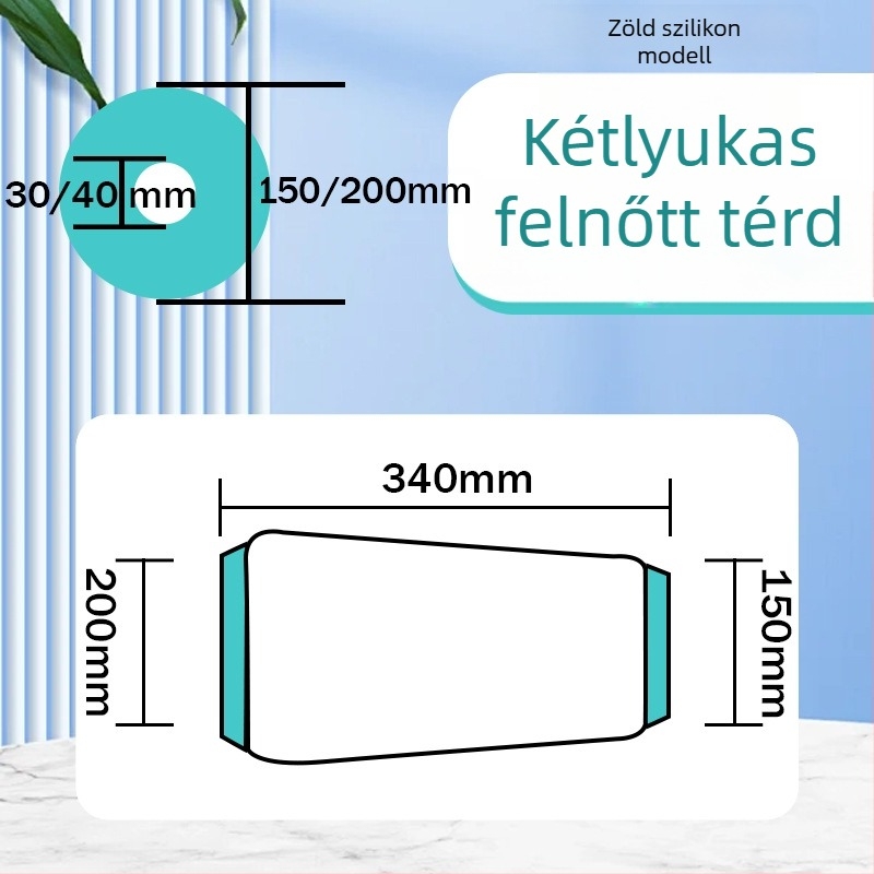 Fürdőhöz használható védő tok karra és lábra — PVC + szilikon gél, 180 g, vízálló védelem