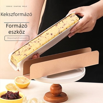Cranberry U-alakú kekszforma, megvastagított, tapadásmentes, szénacél