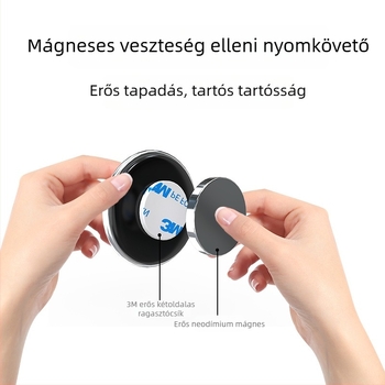 Autó GPS nyomkövető - F3 modell, GPS pontosság 10 m, 180 napos akkumulátor élettartam, vízálló, AMAP és Google Térképekkel kompatibilis