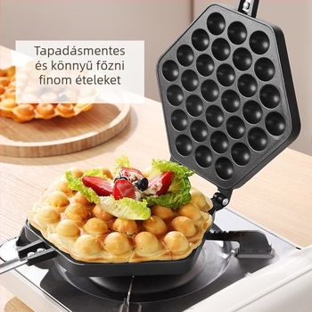 Tojásos gofri sütőforma — Jiayou, gázzal és elektromos fűtés, nyugati stílus