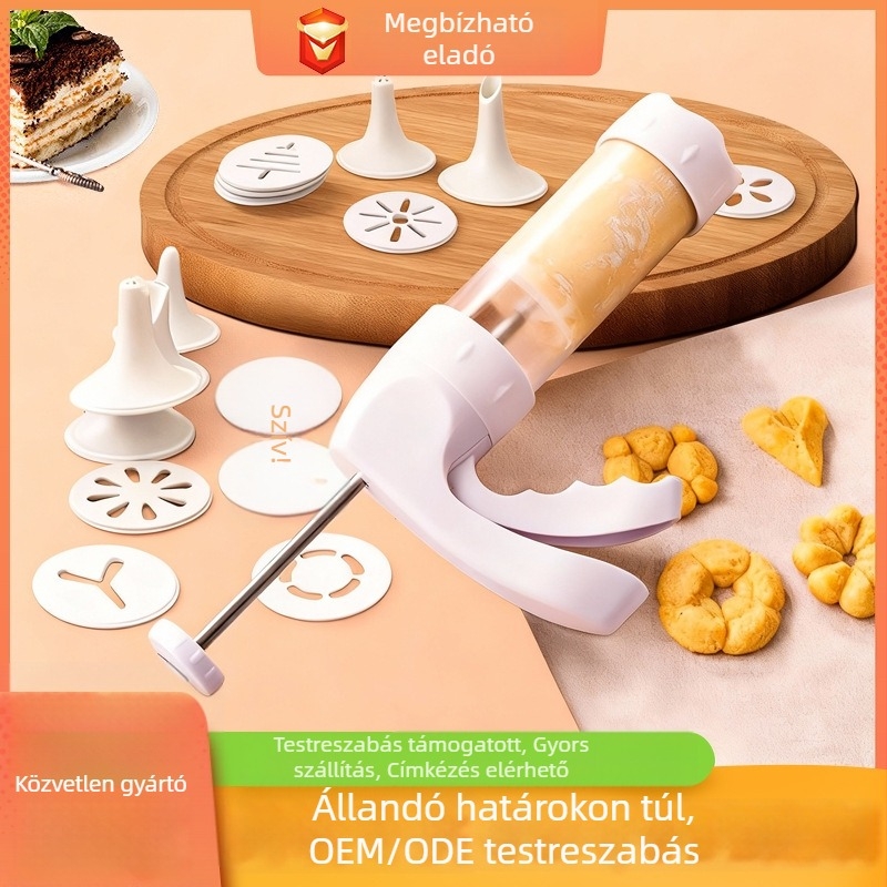 Baked Xi süti dekoráló pisztoly díszítő tűkkel