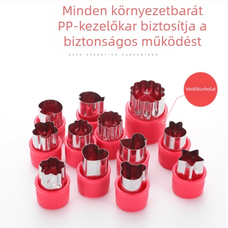 Rozsdamentes acélból készült szív alakú süti forma DIY domborítás és sütéshez