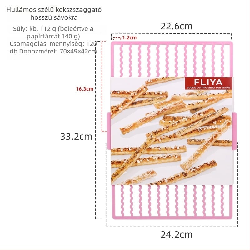 Keyang szabálytalan alakú PP süti- és kekszforma