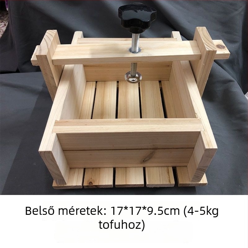 Otthoni tofu forma készlet – DIY tofukészítő készlet, tofu doboz, formák a tofu bőréhez és szárított tofuhoz, nyomóforma sertésfej húsához