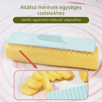 Süti aljának vastagságmérője, glazúra szintbeállító és sütő mérőskála | Baking Mould Factory