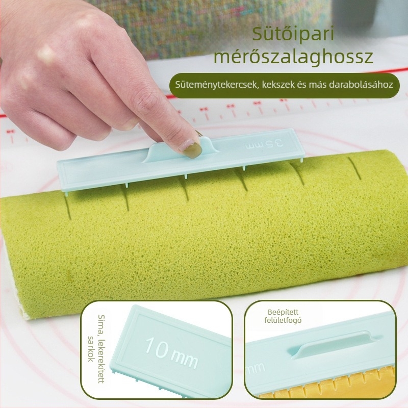 Süti aljának vastagságmérője, glazúra szintbeállító és sütő mérőskála | Baking Mould Factory