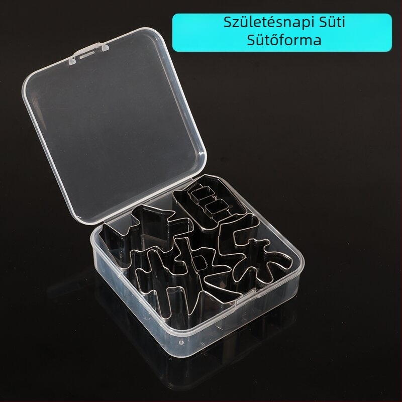 Rozsdamentes acélból készült, egybeöntött süteményforma számjegy alakban, születésnapi motívummal és gravírozott szerelem felirattal