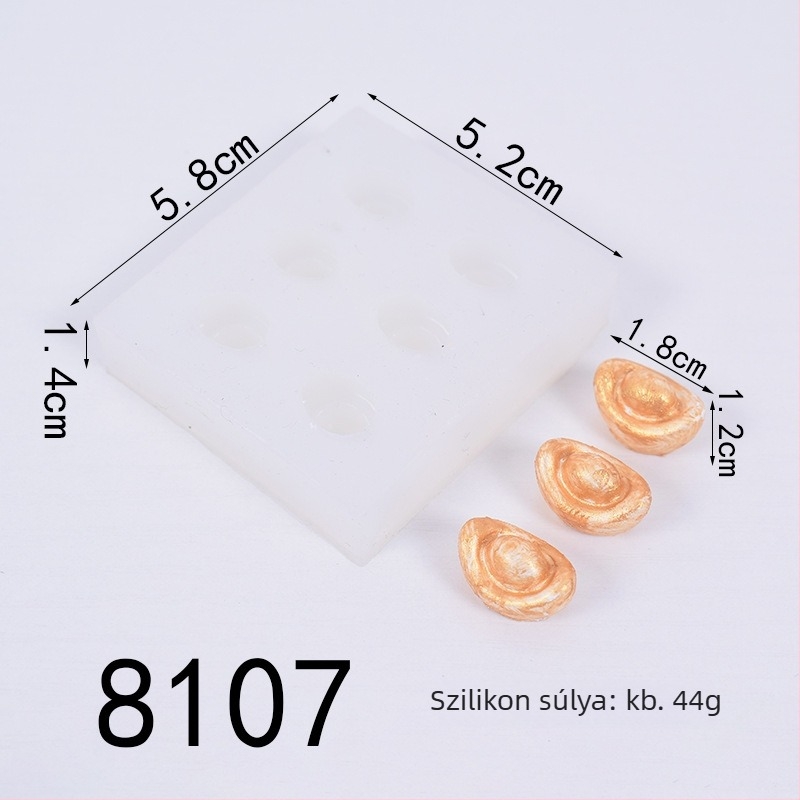 Szilikon tortaforma – téglalap alakú, fondant díszítéséhez, torták dekorálásához, agyag formázásához, csokoládé és sütemény formázásához
