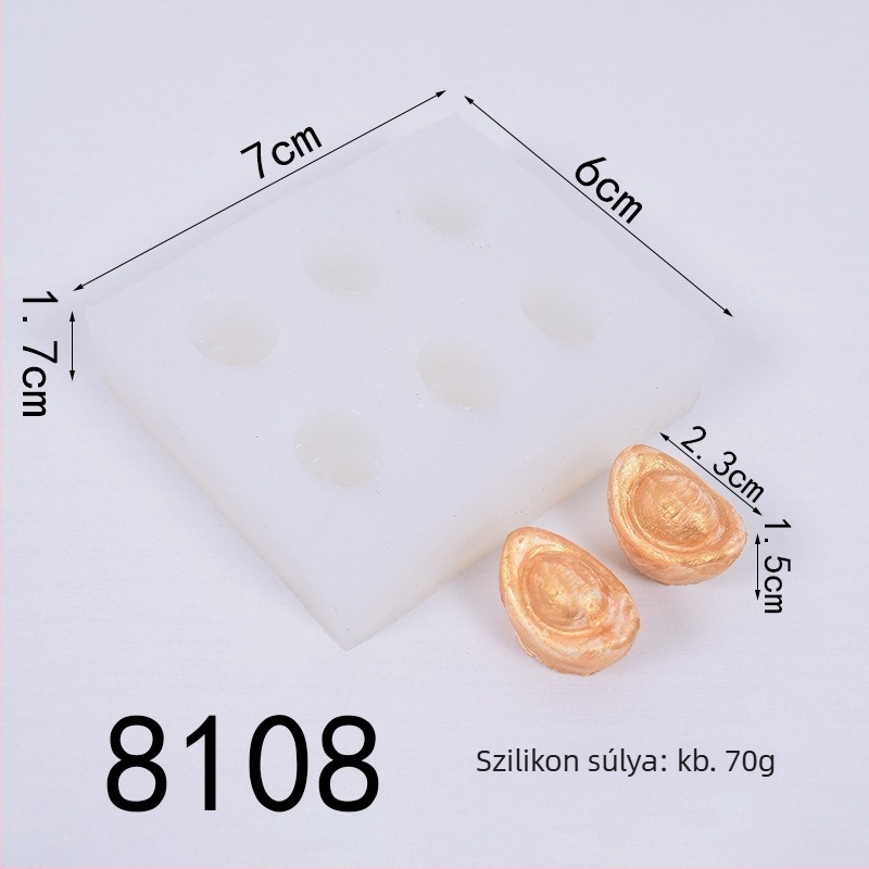Szilikon tortaforma – téglalap alakú, fondant díszítéséhez, torták dekorálásához, agyag formázásához, csokoládé és sütemény formázásához