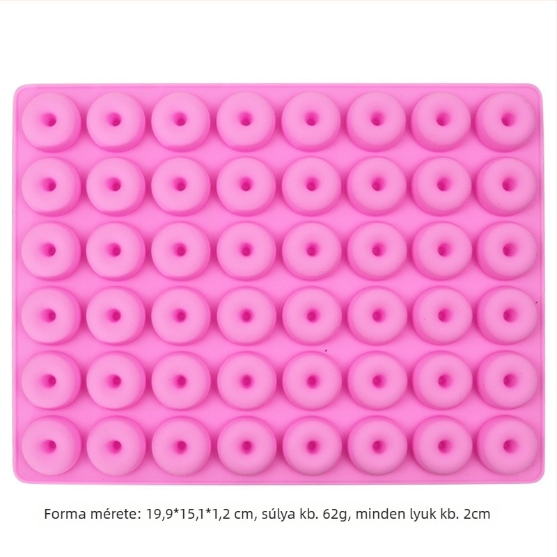 Szilikon sütőforma fánkhoz – szabálytalan forma, szilikon sütőforma, kategória: Sütőformák/tortaformák, csomagolás: PP zacskó