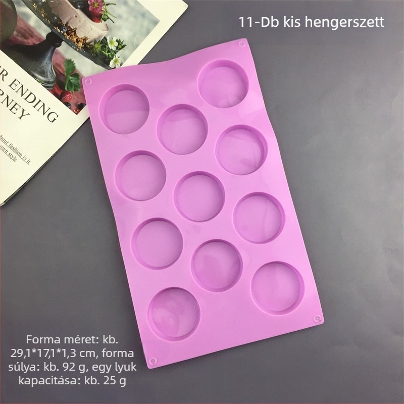 Szilikon forma szappanhoz és desszertekhez, szabálytalan alakú, sütés/ sütemény forma, DIY szappan, puding, mousse, fagylalt, gipsz