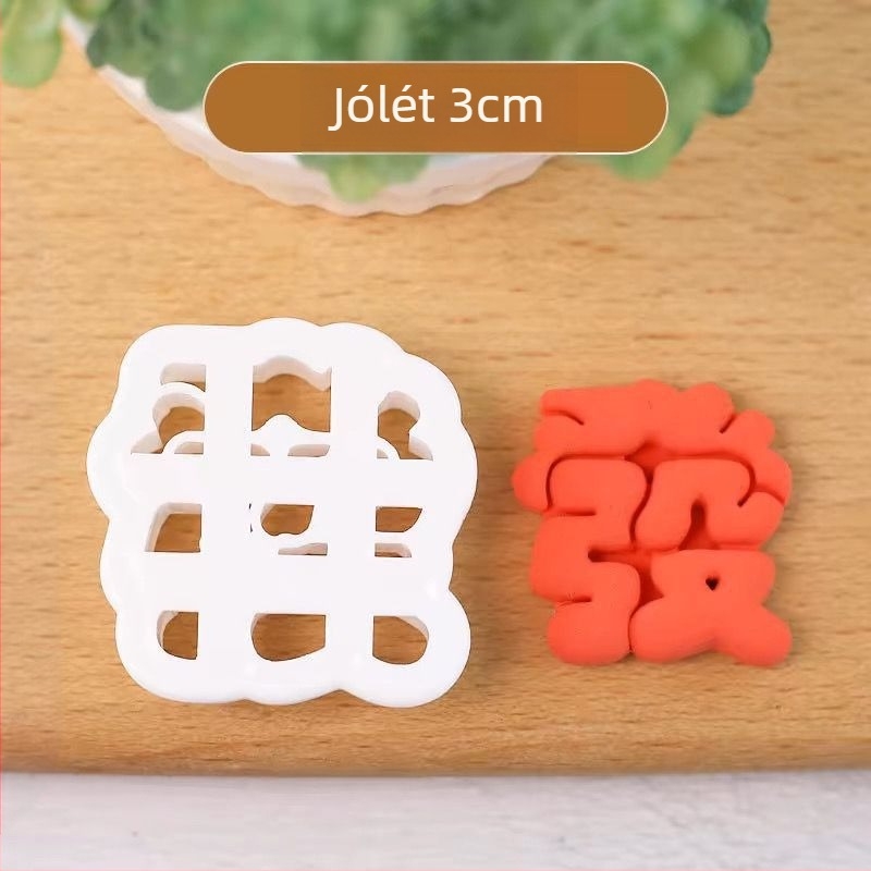 Kör alakú szilikon tortaforma betűzésre fondant és süti vágásához