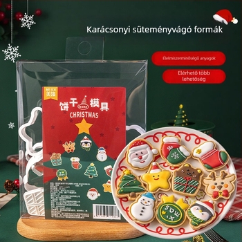 Meiti Karácsonyi süti kiszúró — szabálytalan alak, PP anyag, karácsonyi sorozat