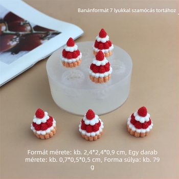 Szilikon torta forma – szabálytalan alakú, DIY fondant és csokoládé dekorációkhoz