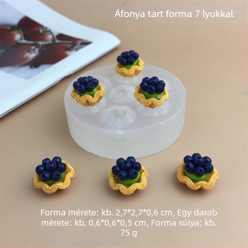 Szilikon torta forma – szabálytalan alakú, DIY fondant és csokoládé dekorációkhoz