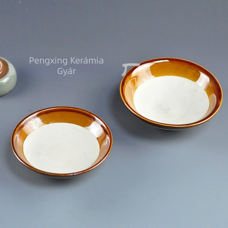 Porcelán tál, kerek alak, mikrohullámú sütőben használható, nyomtatott logó, testreszabás elérhető