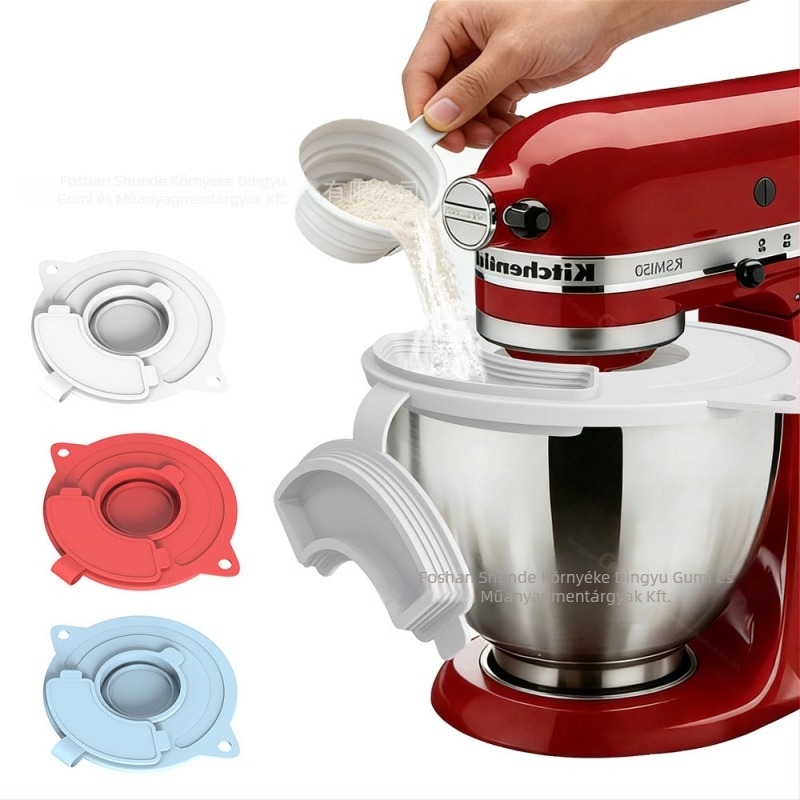 Szilikon keverőtálfedél KitchenAid álló mixerhez – légmentesen záró, szivárgásmentes, ellenálló a hőnek, csöpögés elleni védelem
