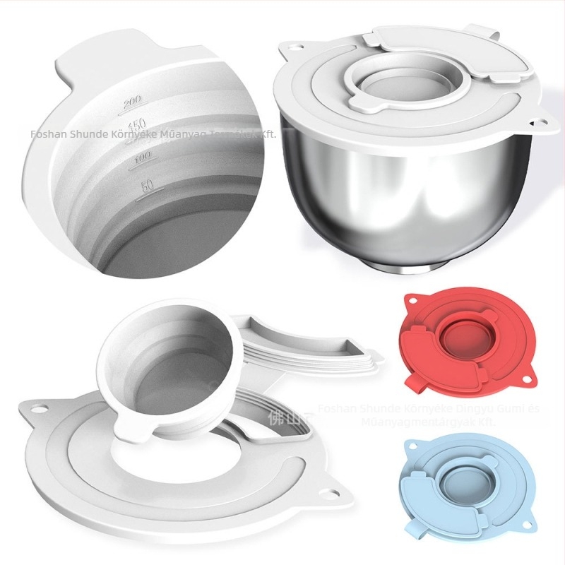 Szilikon keverőtálfedél KitchenAid álló mixerhez – légmentesen záró, szivárgásmentes, ellenálló a hőnek, csöpögés elleni védelem