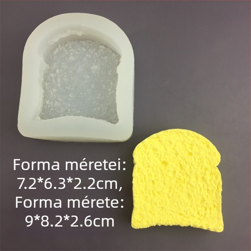 Szilikon süteményforma szabálytalan alakú, dupla héj