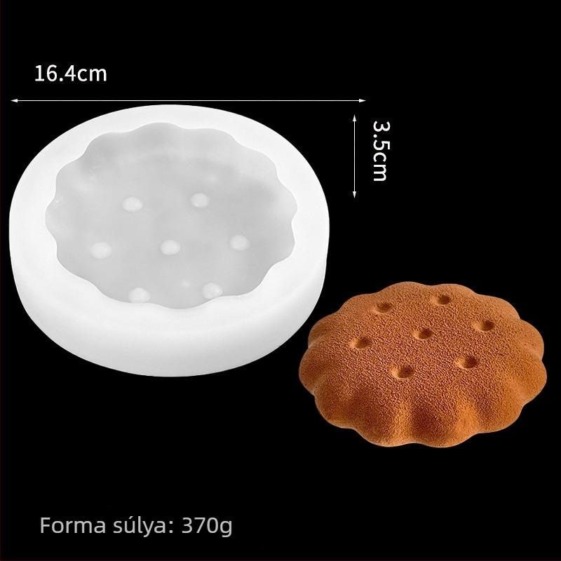 Szilikon mousse tort forma, kör alakú, sütőforma