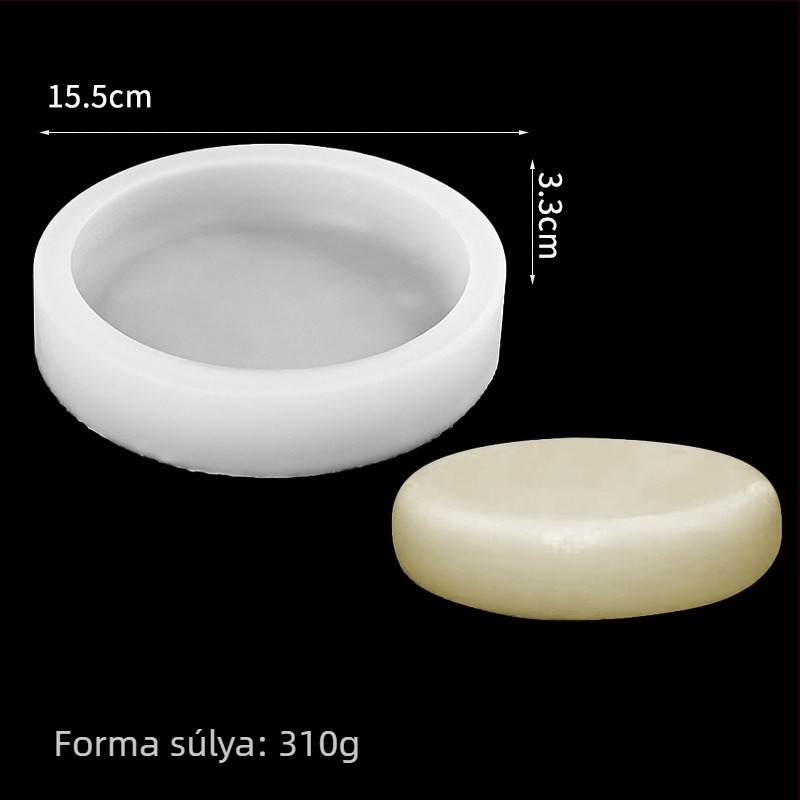 Szilikon mousse tort forma, kör alakú, sütőforma
