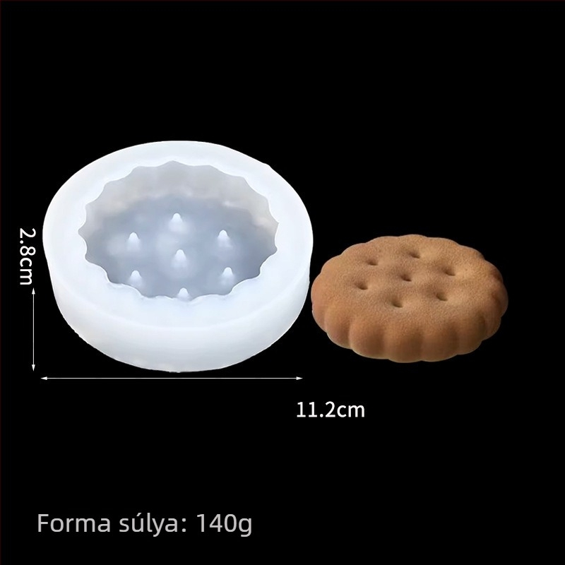 Szilikon mousse tort forma, kör alakú, sütőforma