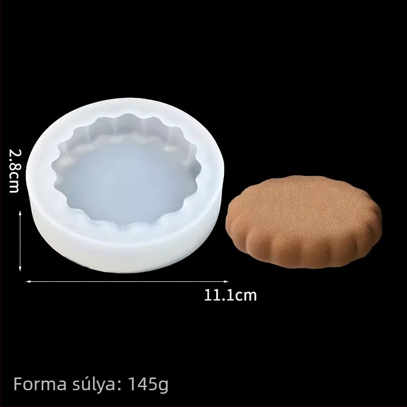 Szilikon mousse tort forma, kör alakú, sütőforma