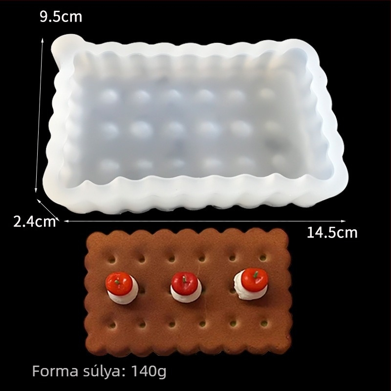 Szilikon mousse tort forma, kör alakú, sütőforma