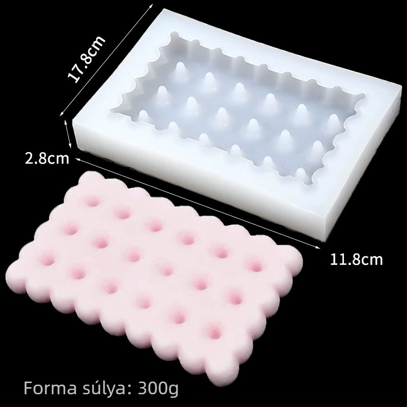 Szilikon mousse tort forma, kör alakú, sütőforma
