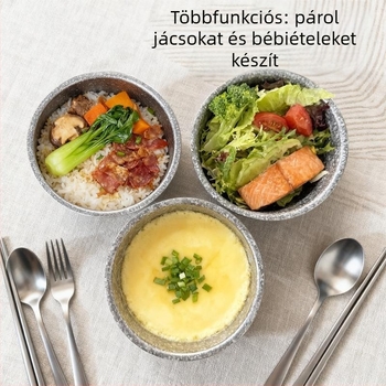 Tiszta titánból készült tojáspároló tál – egyszínű mintázat, hópelyhes máz, modern minimalista luxus stílus